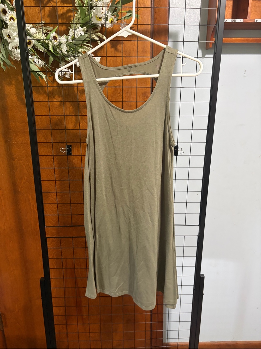 Arizona Jean Company Olive Green Tank Top